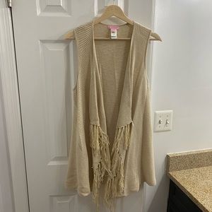 Lilly Pulitzer Andella Sweater Vest Size Small EUC
